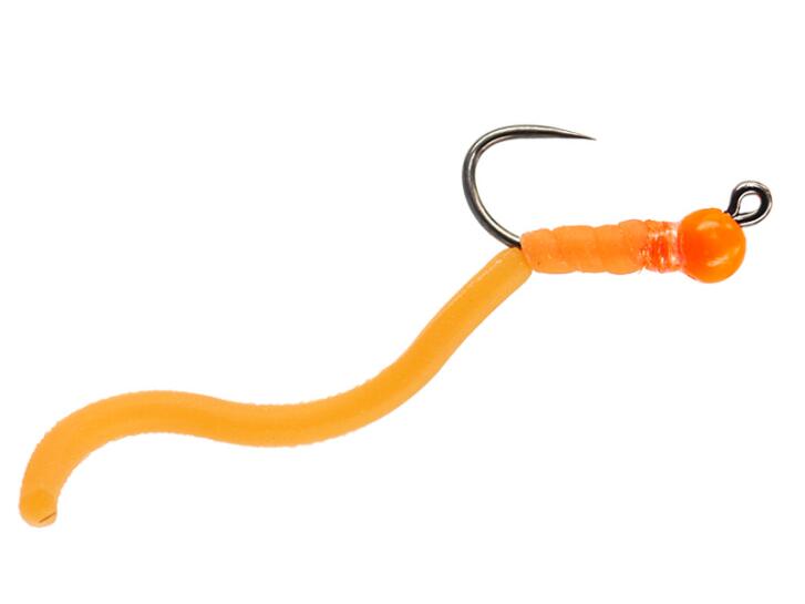 Hot Squirmy Worm Brown TG BL 8