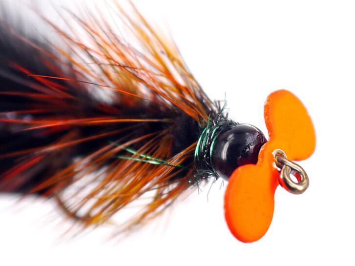 Black Hot Wooly Bugger Evo 6