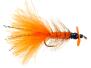 Orange Hot Wooly Bugger Evo 6