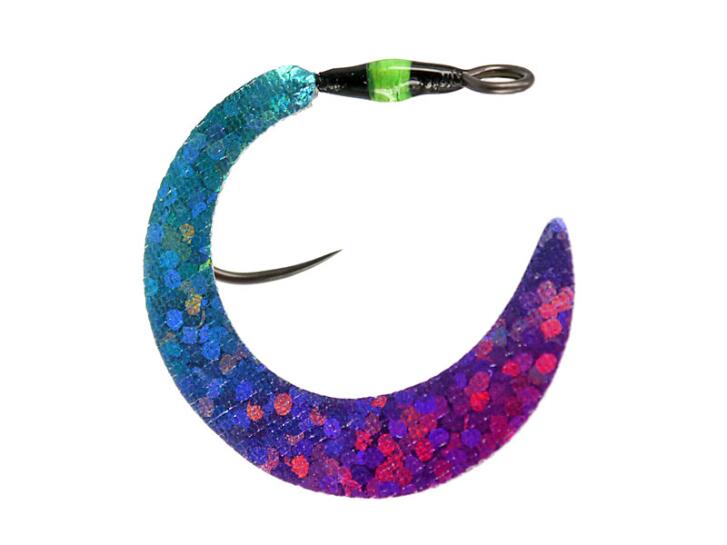 Wiggle Tail SDH Chartreuse Rainbow - 1/0