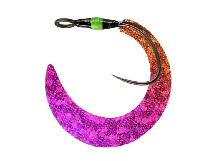 Wiggle Tail SDH Chartreuse Rainbow - 1/0
