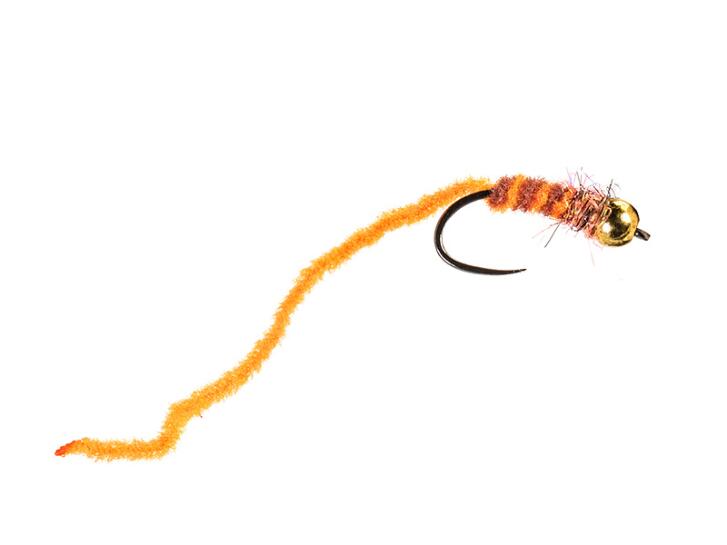 Simple Nano Chenille Worm TG Orange BL 12