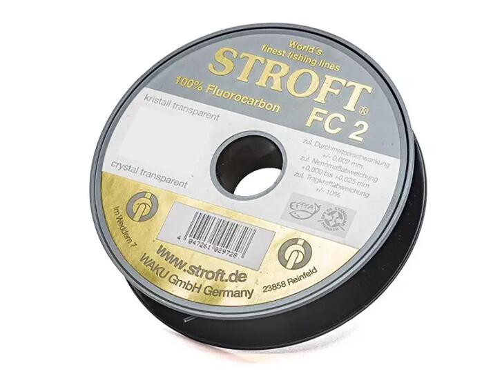 Fluorocarbono para tippet stroft FC2 - 25 m - 0,50 mm